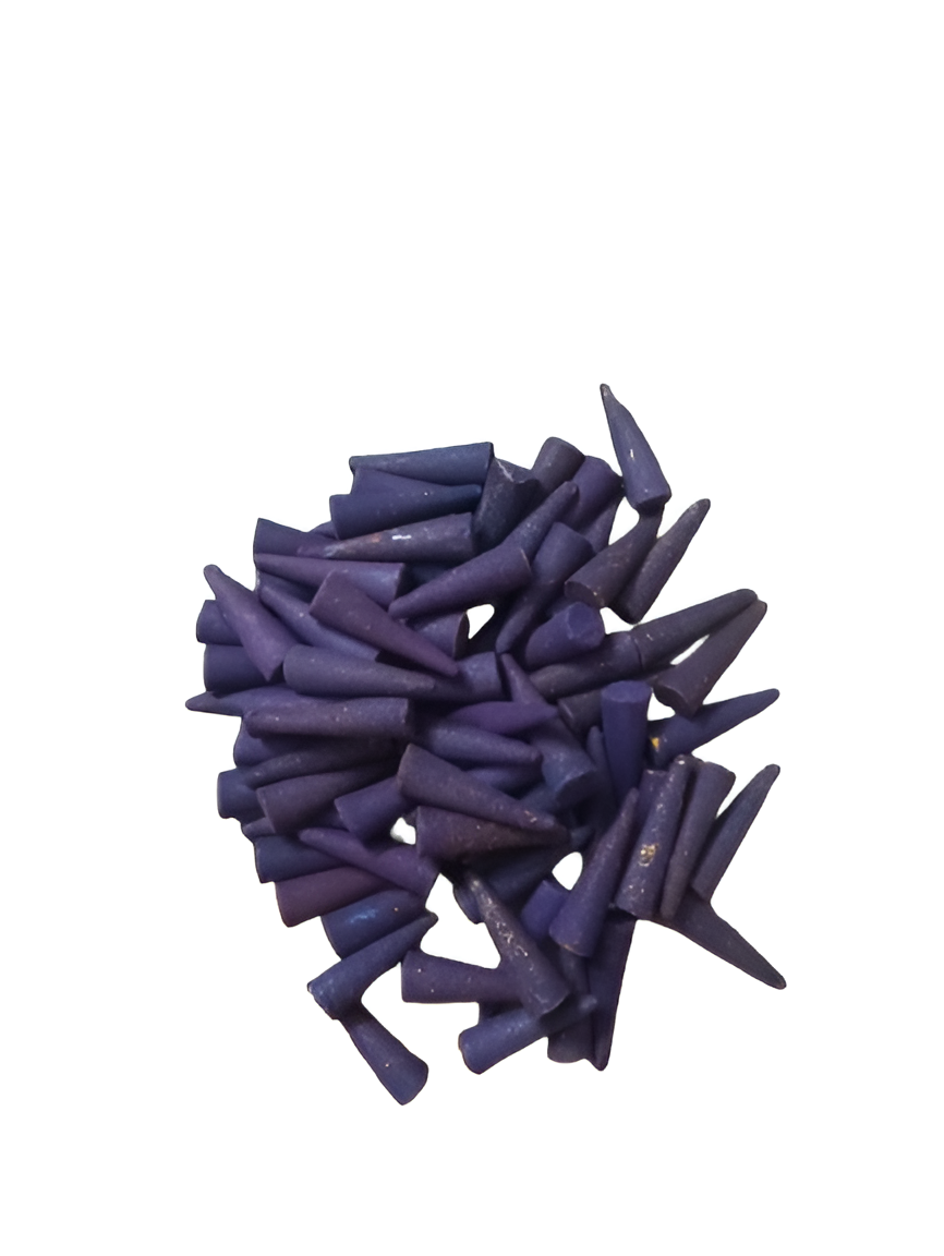 100 Grams lavender fragrance dhoop cones