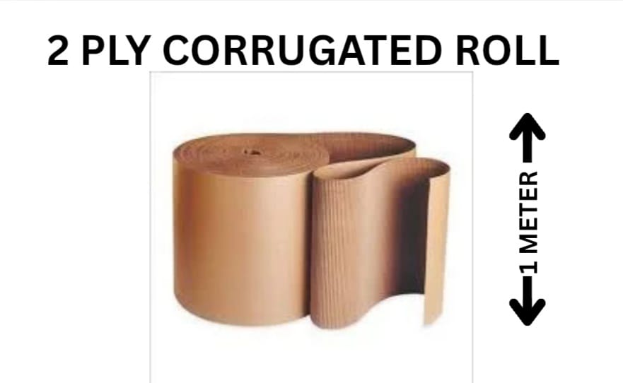 2 Ply Corrugated 1 Meter Width And 20 Meter Long