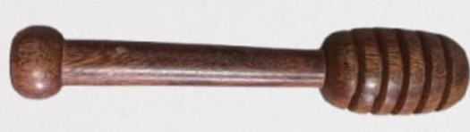 4.5 inch sheesham wooden handmade honey dipper pack of 2