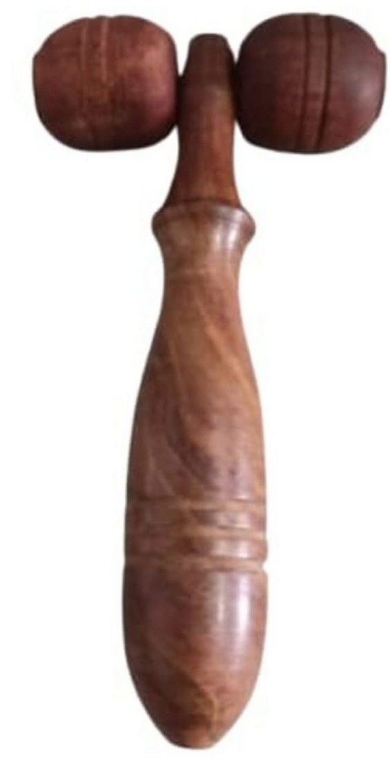 Wooden Acupressure Face Massager Sheesham Wood (Brown)