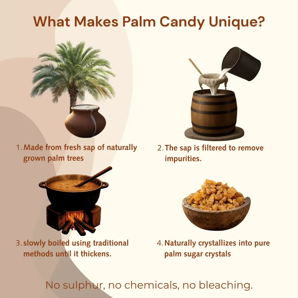Palm Candy (Palm Crystals) 200 GRAMS